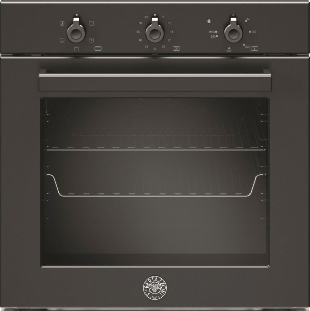 Bertazzoni F605PROEKN Professional Forno elettrico 60 cm, 76 L, 5 funzioni, classe A, carbonio