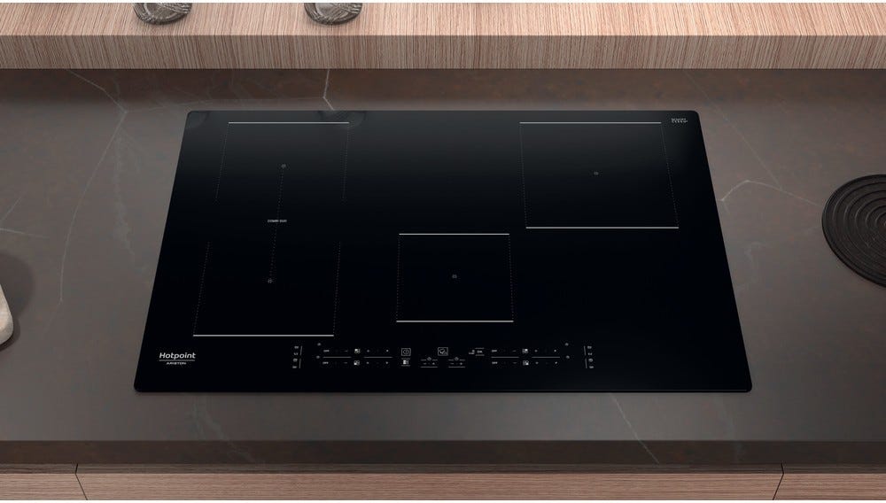 Hotpoint Ariston HB 0577B NE Piano cottura a induzione cm. 77 - vetroceramica nero