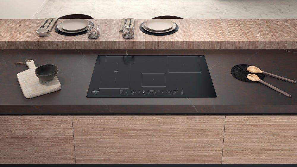 Hotpoint Ariston HB 0577B NE Piano cottura a induzione cm. 77 - vetroceramica nero
