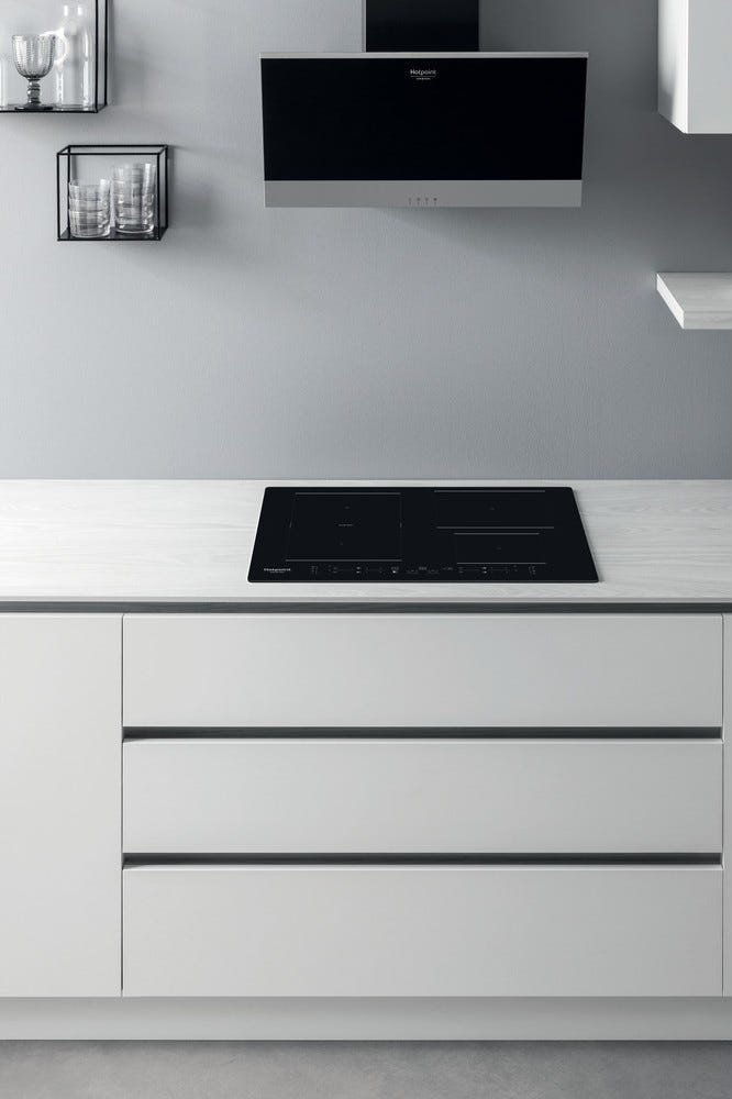 Hotpoint Ariston HB 3160C NE Piano cottura a induzione cm. 59 - vetroceramica nero