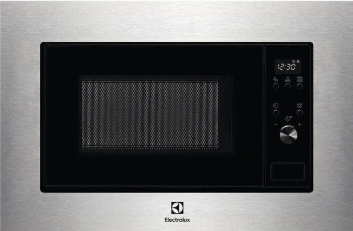 Electrolux MO318GXE 600 Forno microonde da incasso 17 l, 700 W microonde, 900 W grill, inox antimpronta