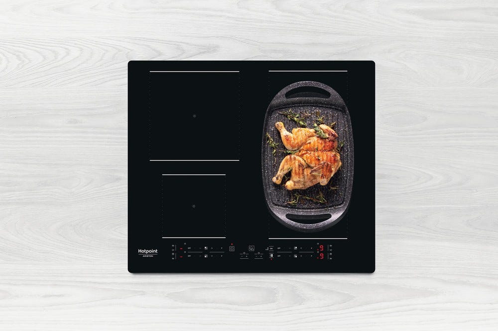 Hotpoint Ariston HB 4860B NE Piano cottura a induzione cm. 59 - vetroceramica nero