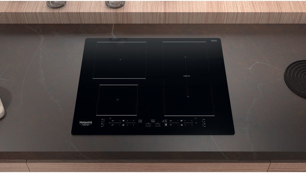 Hotpoint Ariston HB 4860B NE Piano cottura a induzione cm. 59 - vetroceramica nero