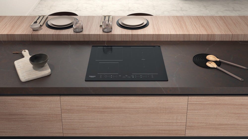 Hotpoint Ariston HB 4860B NE Piano cottura a induzione cm. 59 - vetroceramica nero