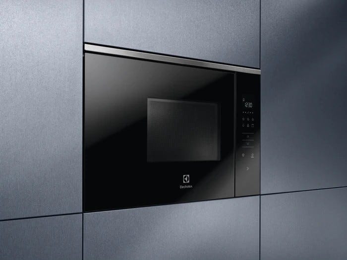 Electrolux MQ818GXE Forno microonde da incasso cm 60 - nero / inox antimpronta
