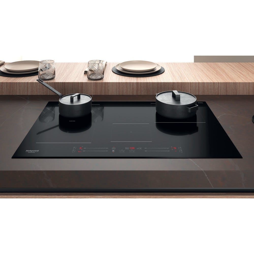 Hotpoint Ariston HS 3377C BF Piano cottura a induzione cm. 77 - vetroceramica nero