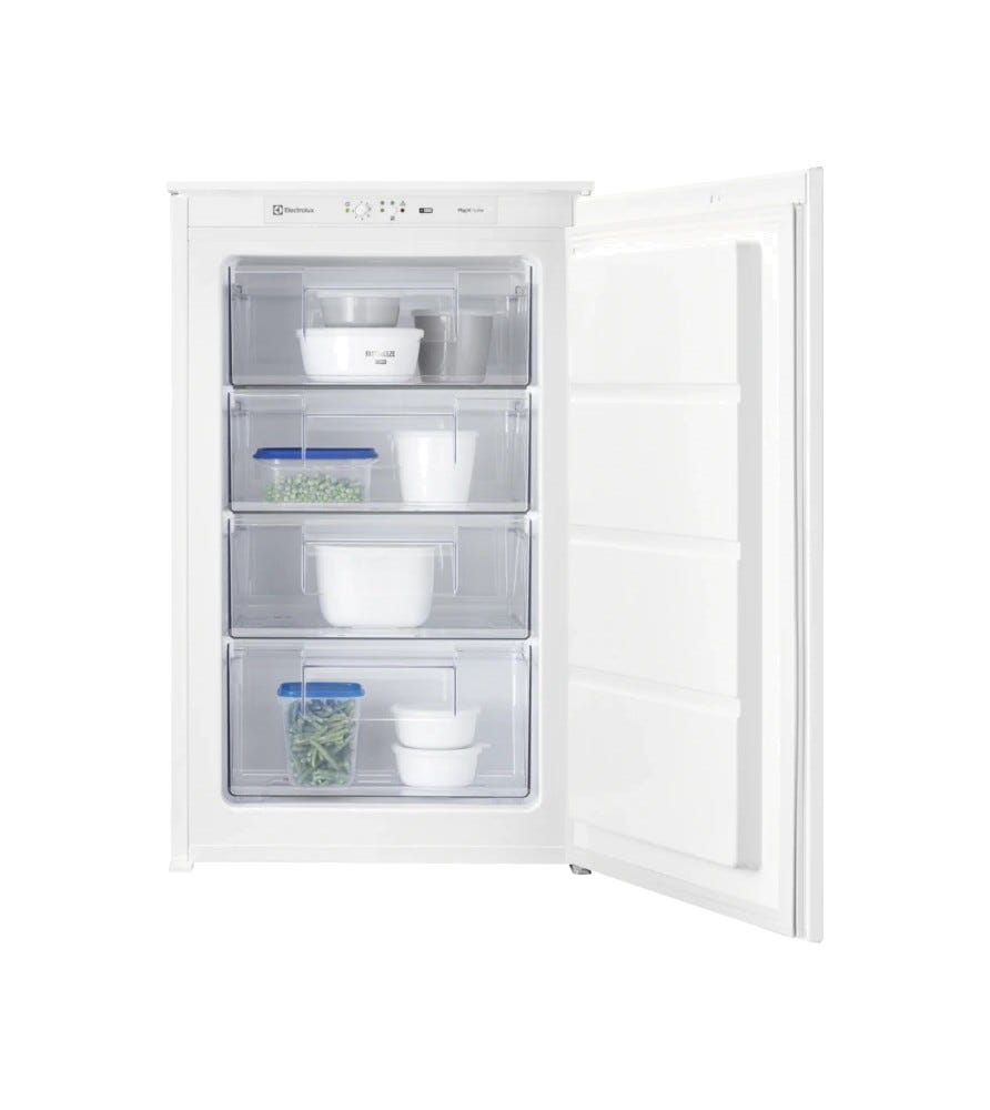 Electrolux KUB3AE88S 300 Congelatore da incasso, LowFrost FastFreeze, 98 litri, Controllo elettronico
