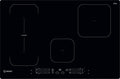 Indesit IB 21B77 NE Piano cottura a induzione cm. 77 - vetroceramica nero