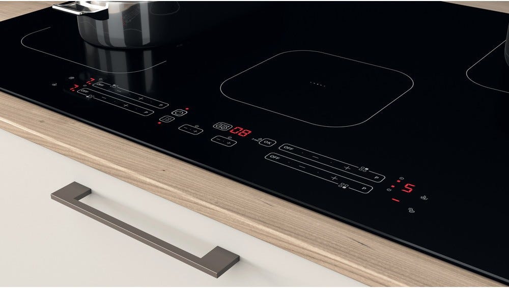 Indesit IB 21B77 NE Piano cottura a induzione cm. 77 - vetroceramica nero