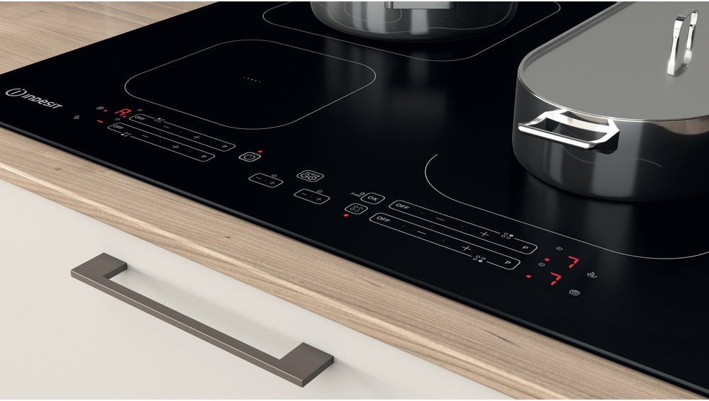 Indesit IB 65B60 NE Piano cottura a induzione cm. 59 - vetroceramica nero