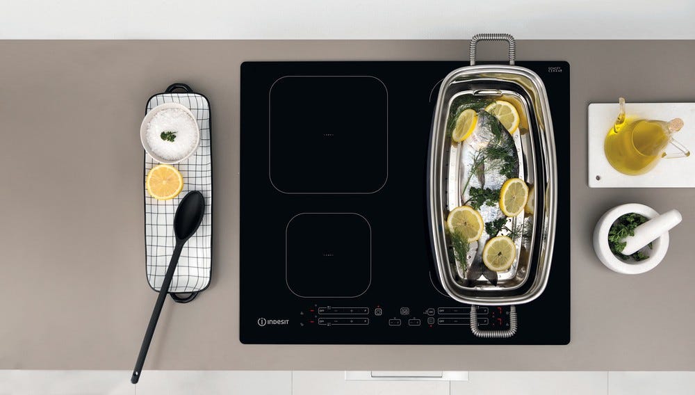 Indesit IB 65B60 NE Piano cottura a induzione cm. 59 - vetroceramica nero