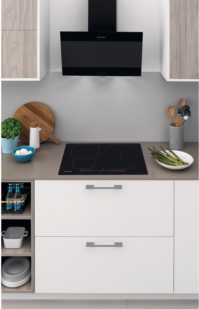 Indesit IB 65B60 NE Piano cottura a induzione cm. 59 - vetroceramica nero