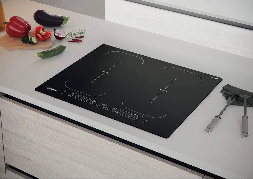 Indesit IB 88B60 NE Piano cottura a induzione cm. 59 - vetroceramica nero