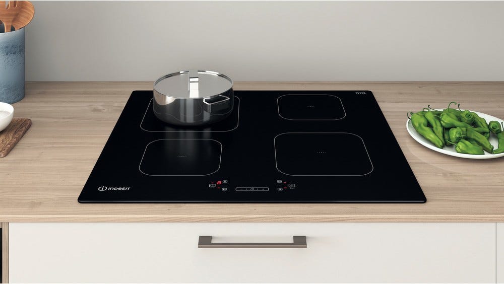 Indesit IS 83Q60 NE Piano cottura a induzione cm. 59 - vetroceramica nero