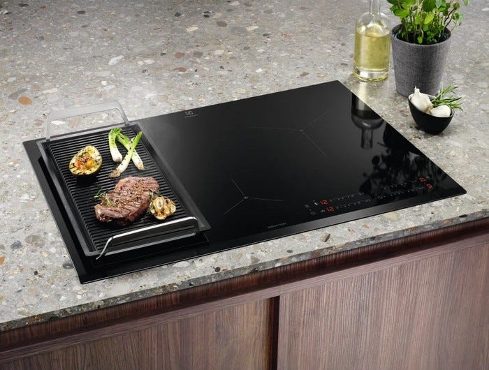 Electrolux KIS82449 SenseBoil Piano cottura induzione cm. 80 - vetroceramica nero