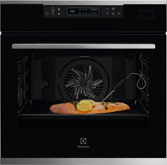 Electrolux KOBBS21X SteamBoost Forno a vapore cm 60 - nero / inox antimpronta
