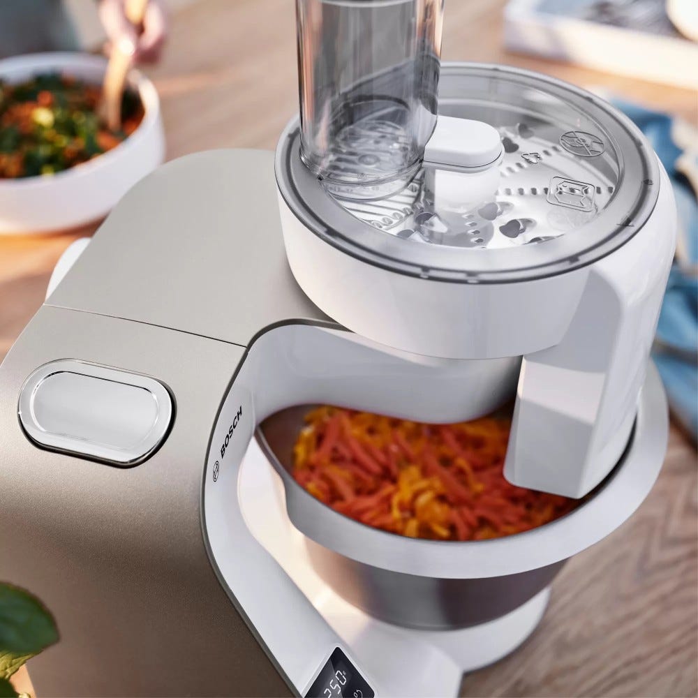 Bosch MUM5XW20 MUM5 Robot da cucina multifunzione - 3,9 lt - bianco / champagne