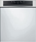 Whirlpool WB 6020 P X Lavastoviglie integrata parziale cm. 60 - 14 coperti - frontalino inox