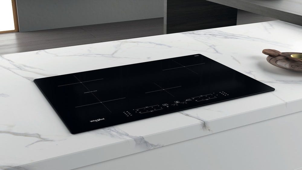 Whirlpool WB B4877 NE Piano cottura a induzione cm. 77 - vetroceramica nero