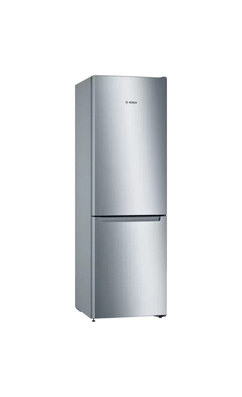 Bosch KGN36NLEA 2 Frigorifero con congelatore a libera installazione - cm. 60 h 186 - lt. 302 - inox