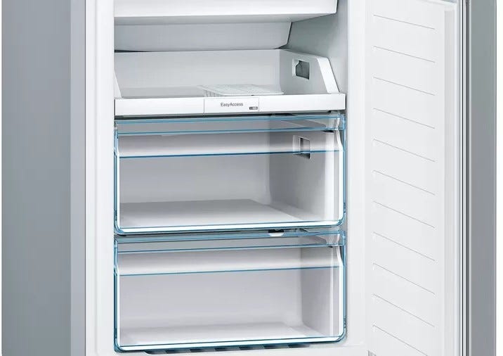 Bosch KGN36NLEA 2 Frigorifero con congelatore a libera installazione - cm. 60 h 186 - lt. 302 - inox