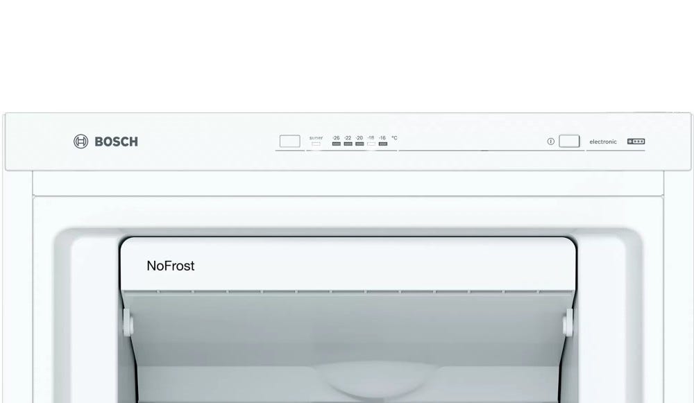 Bosch GSN29VWEP 4 Congelatore verticale a libera installazione cm. 60 - h. 161 - 200 lt. - bianco