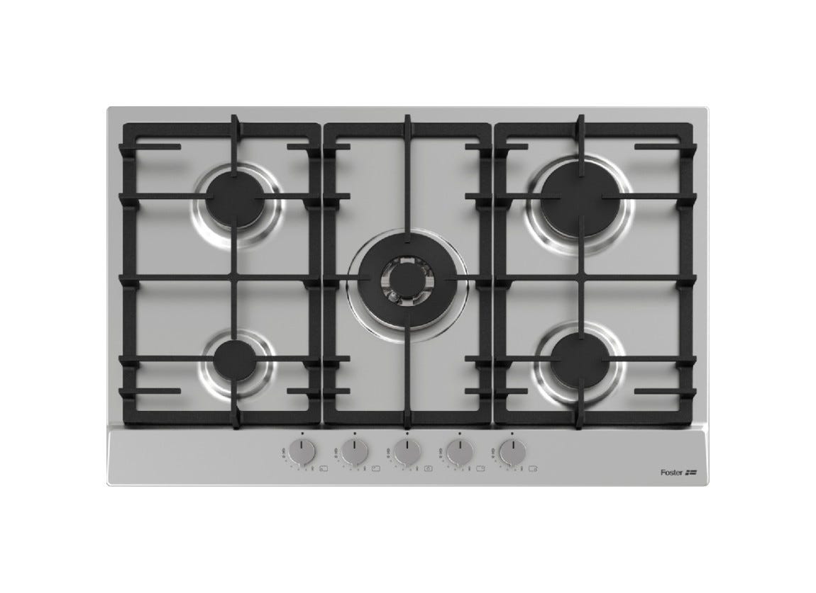 Foster 7015032 Power Piano cottura gas cm 75 - inox spazzolato