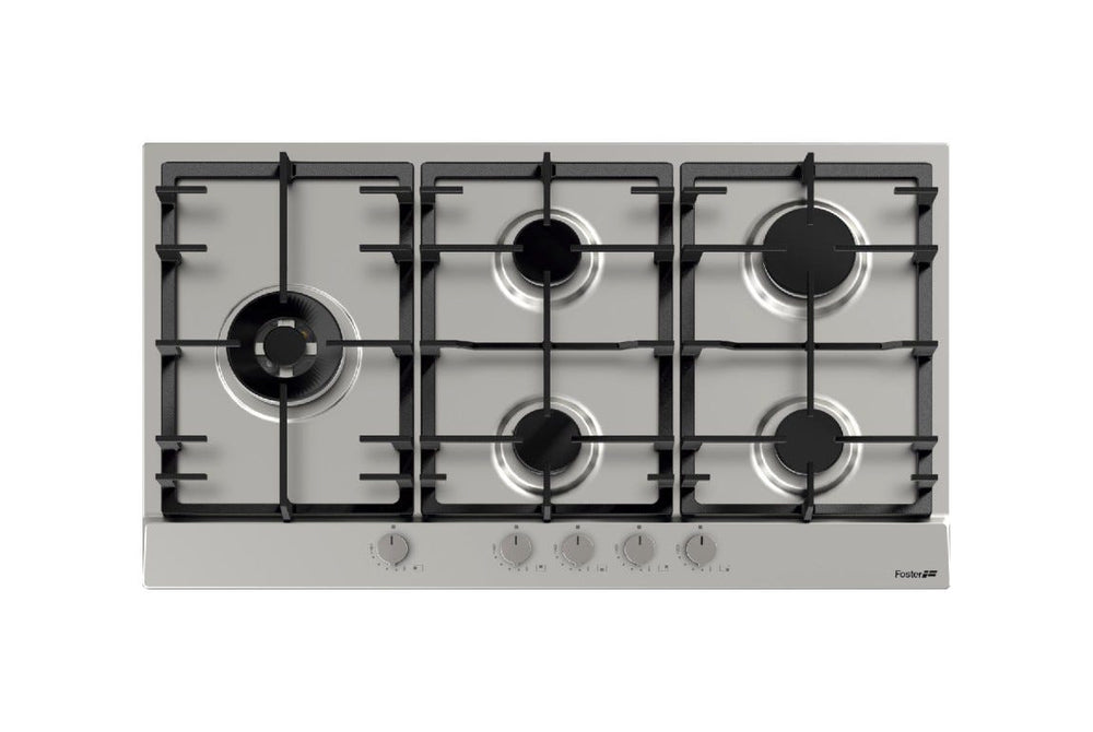 Foster 7016032 Power Piano cottura gas cm 86 - inox spazzolato
