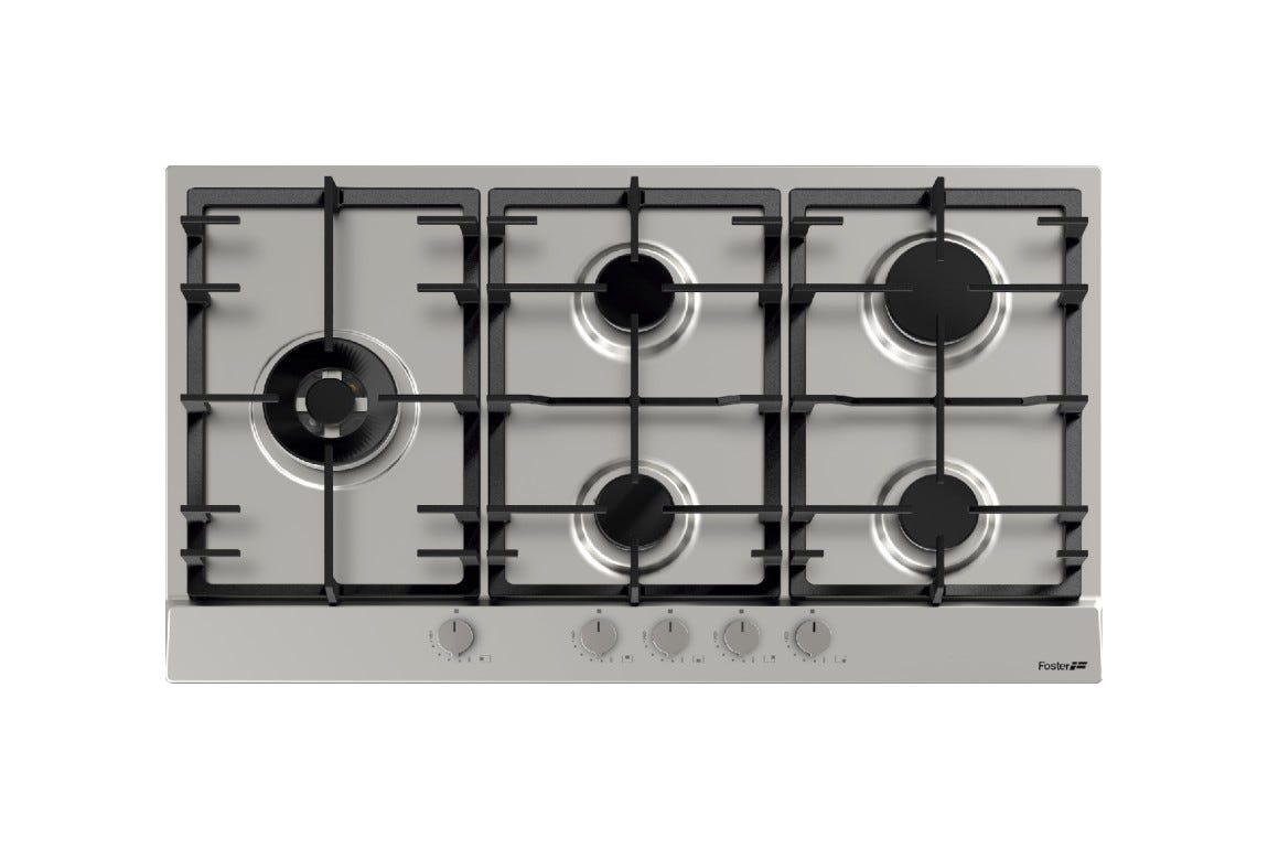 Foster 7016032 Power Piano cottura gas cm 86 - inox spazzolato