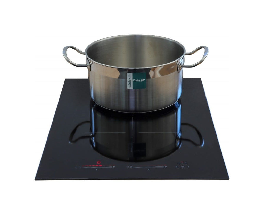 Foster 7341655 S4000 Domino Piano cottura a induzione cm 38 - vetroceramica nero