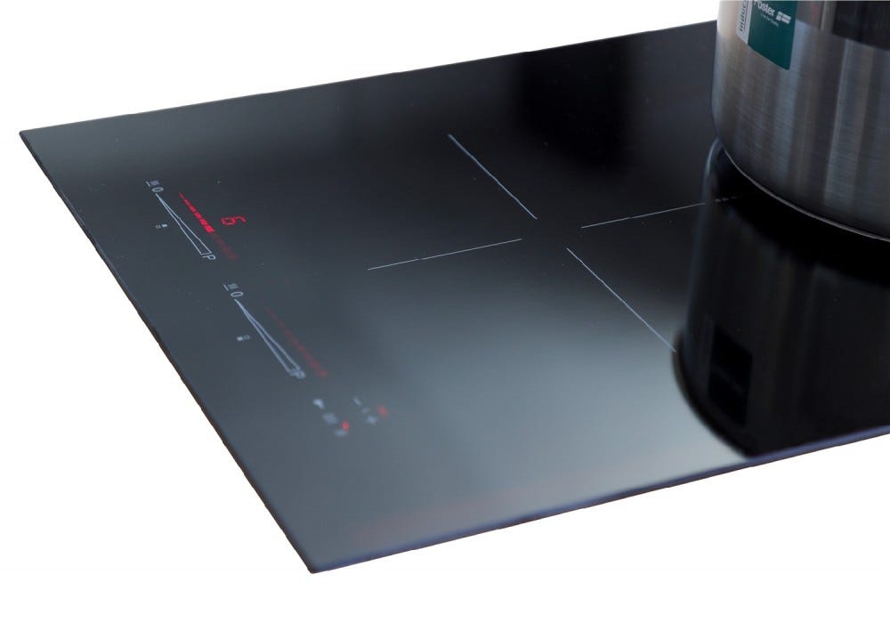 Foster 7341655 S4000 Domino Piano cottura a induzione cm 38 - vetroceramica nero