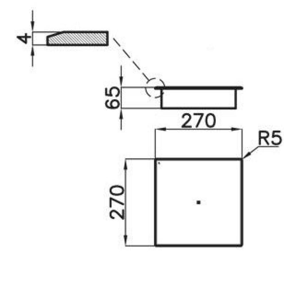 Foster 7365030 Modular Quadra Piano cottura a induzione cm 27 - 30 - 35 - vetroceramica nero