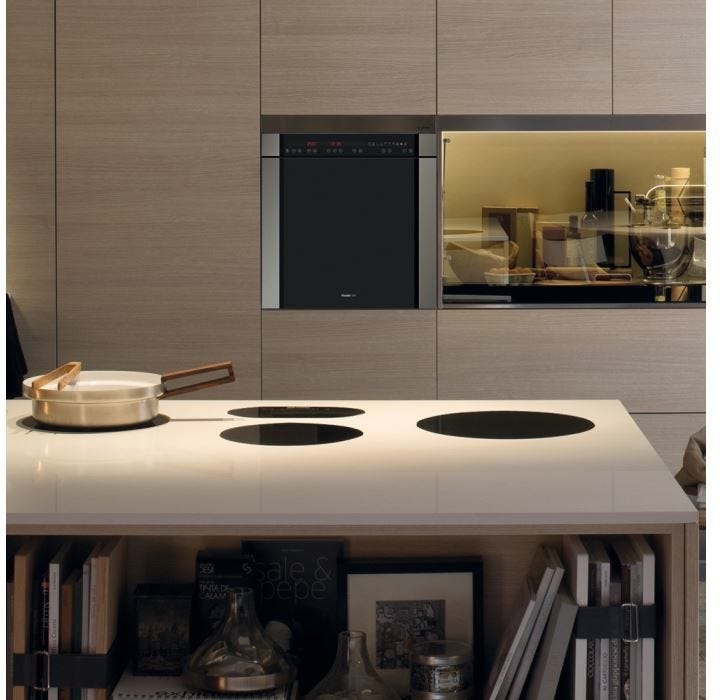 Foster 7366040 Modular Piano cottura a induzione cm 27 - 30 - vetroceramica nero
