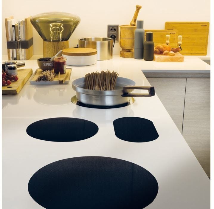 Foster 7366040 Modular Piano cottura a induzione cm 27 - 30 - vetroceramica nero