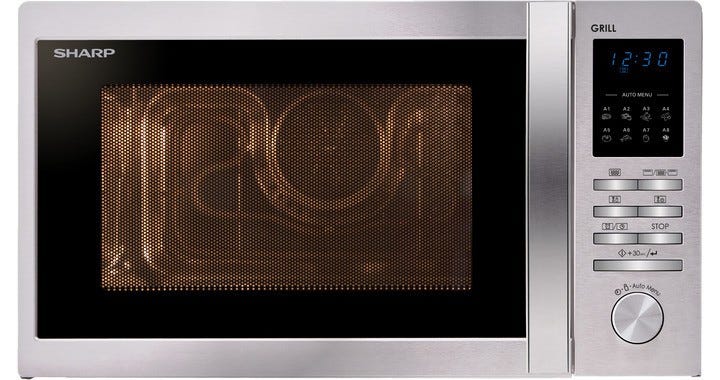 Sharp R722STWE Forno a microonde cm 51 - inox