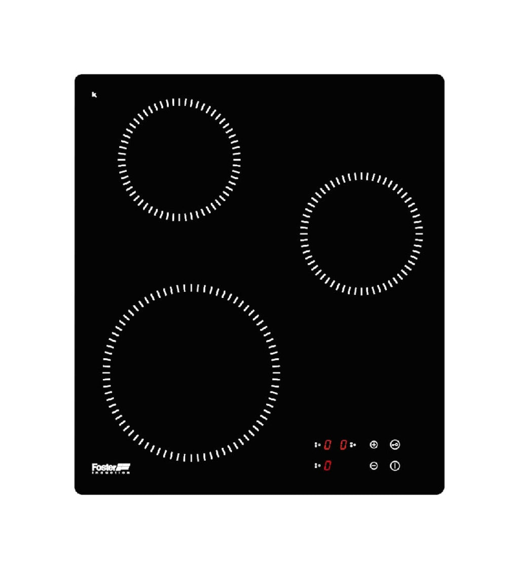 Foster 7373300 S1000 Induction Piano cottura a induzione cm 44 - vetroceramica nero