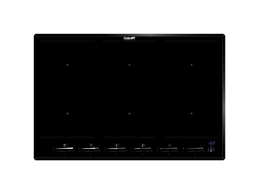 Foster 7383645 KE Piano cottura a induzione cm 77 - vetroceramica nero