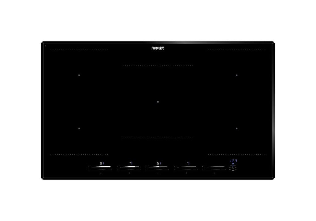 Foster 7384646 KE Piano cottura a induzione cm 86 - vetroceramica nero