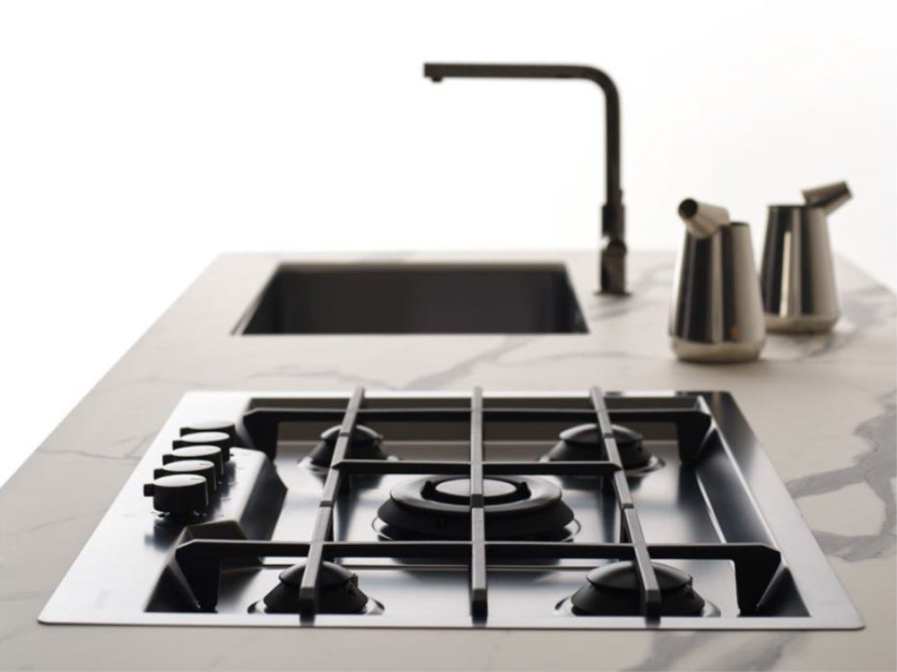 Foster 7601632 KE Piano cottura a gas cm 80 - inox gun metal