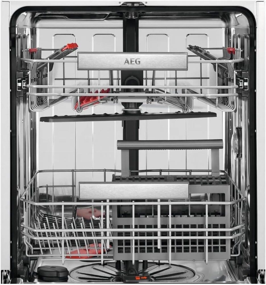 AEG FSE63307P 6000 Lavastoviglie 12 coperti, SatelliteClean®, AirDry, classe energetica D