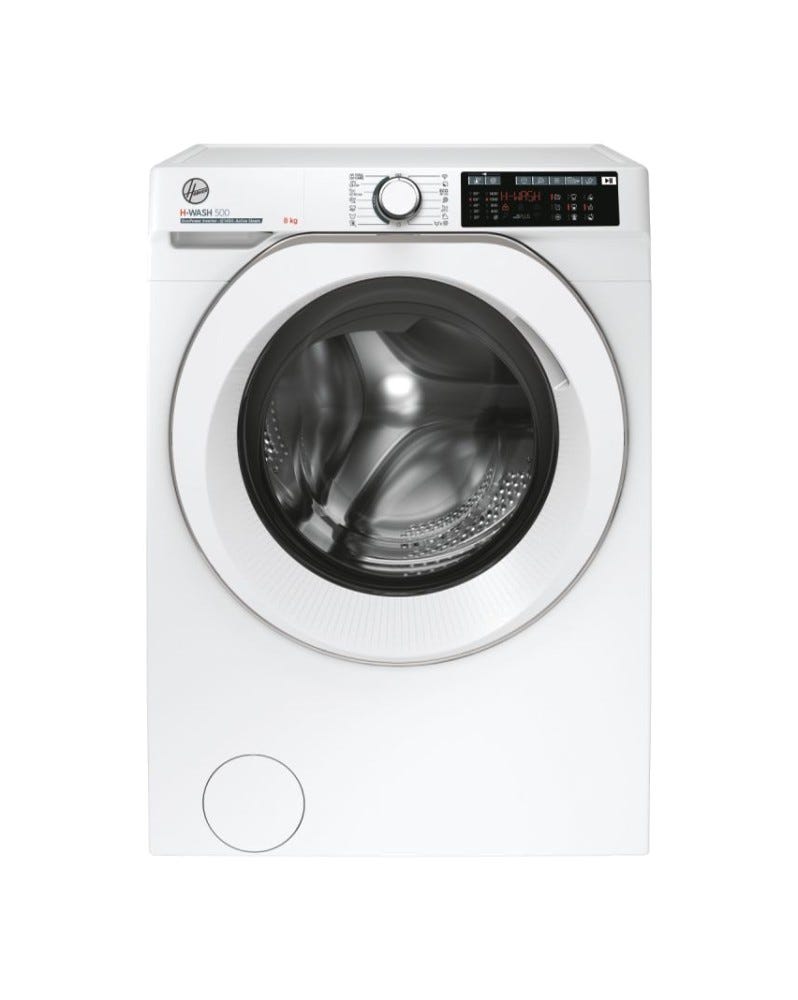 Hoover HW48AMC1S H-Wash 500 Lavatrice cm. 60 - capacità 8 kg - bianco