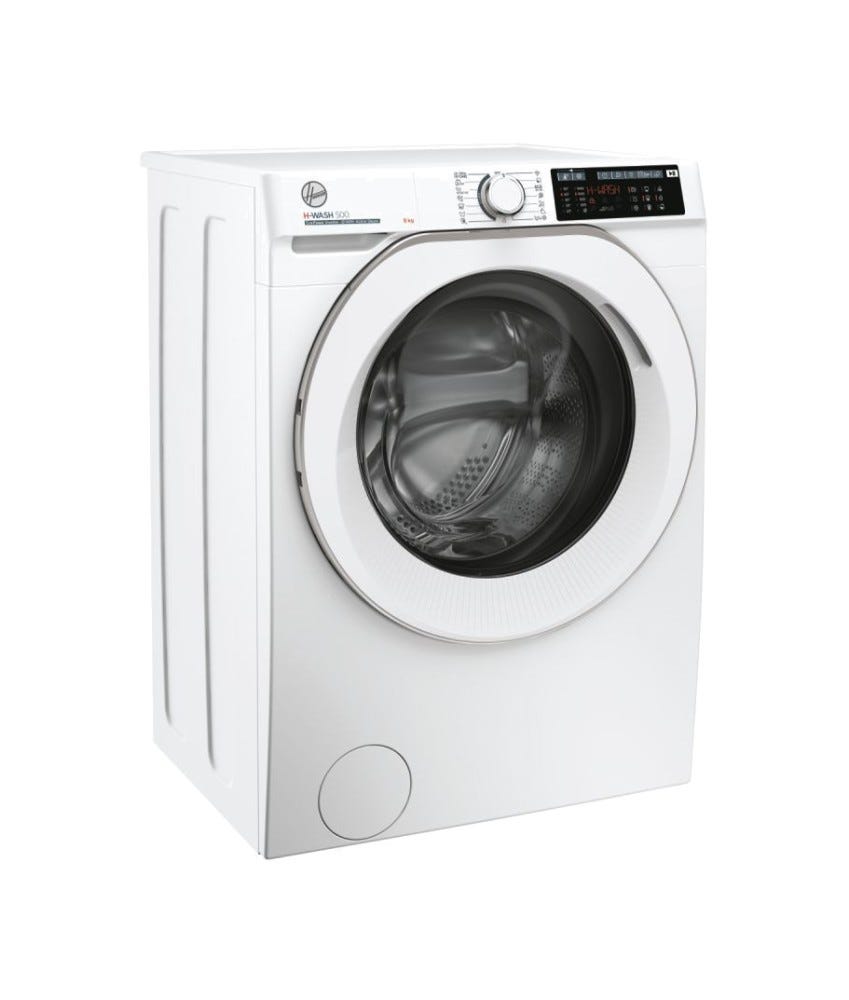 Hoover HW48AMC1S H-Wash 500 Lavatrice cm. 60 - capacità 8 kg - bianco