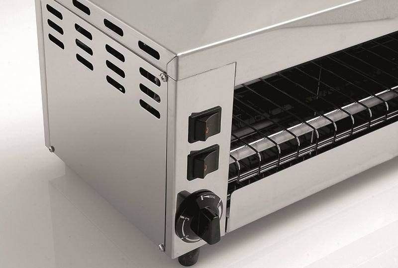 Fama Q4 Cottura Tostiera 2 pinze - acciaio inox