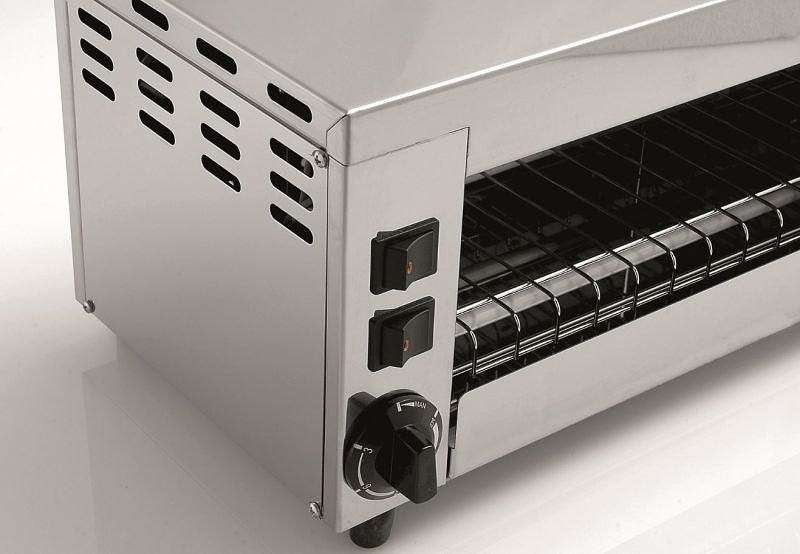 Fama Q6 Cottura Tostiera 3 pinze - acciaio inox