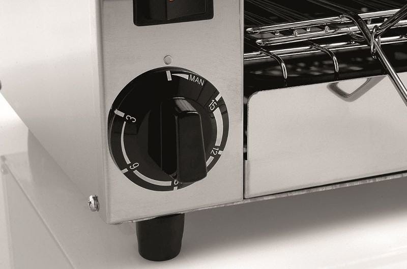 Fama Q6 Cottura Tostiera 3 pinze - acciaio inox
