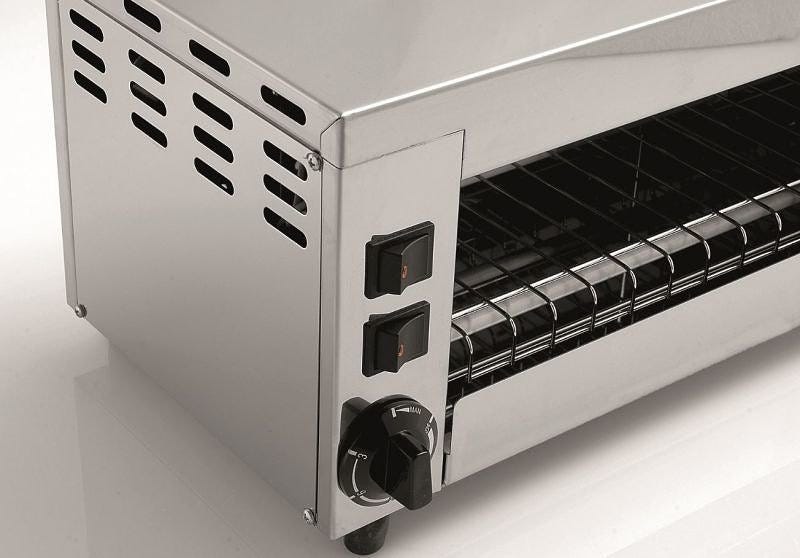 Fama Q12 Cottura Tostiera 6 pinze - acciaio inox