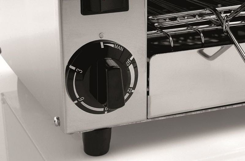 Fama Q12 Cottura Tostiera 6 pinze - acciaio inox