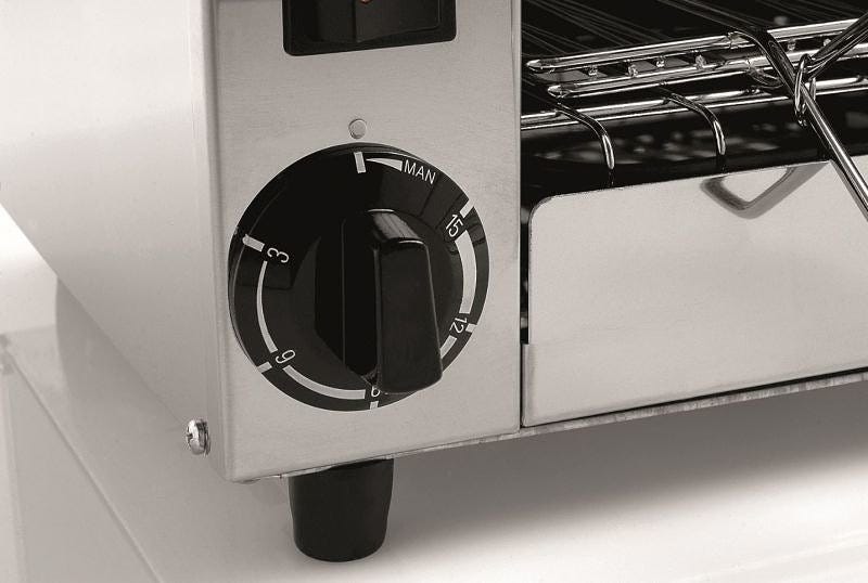 Fama Q18 Cottura Tostiera 9 pinze - acciaio inox