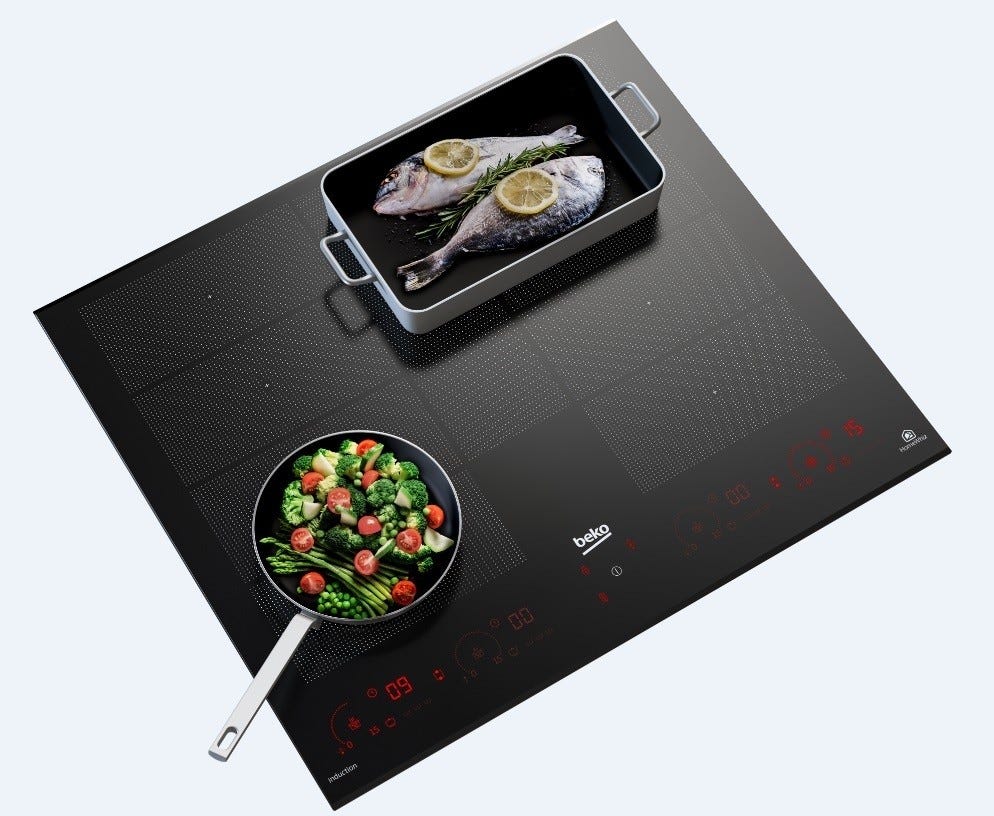 Beko HII68811NT Piano cottura a induzione cm. 58 - vetroceramica nero