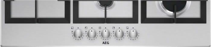 AEG HGB95522SM Slim Line Piano cottura a gas cm. 90 - inox